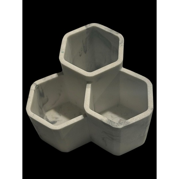 Toothbrush Holder,Marble Style Toothbrush Organize Bathroom Accessories - Picture 2 of 2